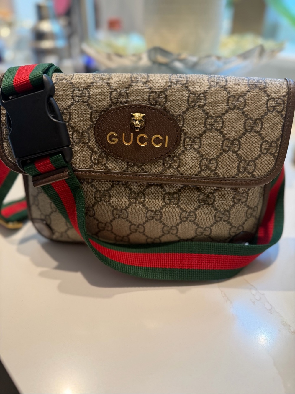 Gucci GG Supreme Belt Bag/Body Crossbody